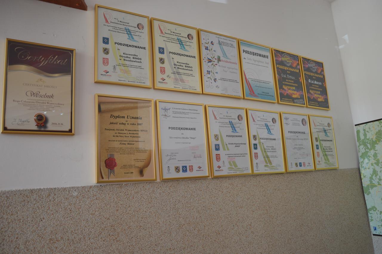 O.W.Bingo Otel Bieszkowice Dış mekan fotoğraf